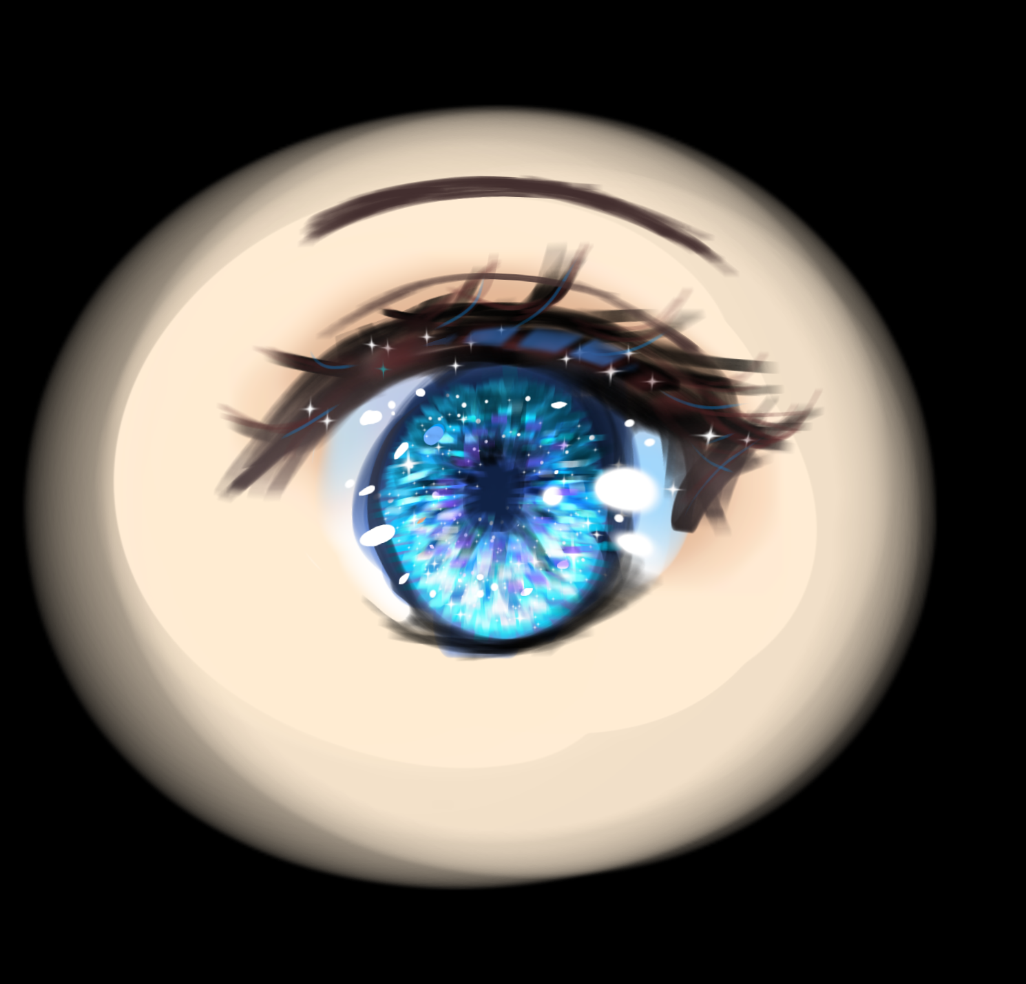 Jewel Eye anime ibisPaint