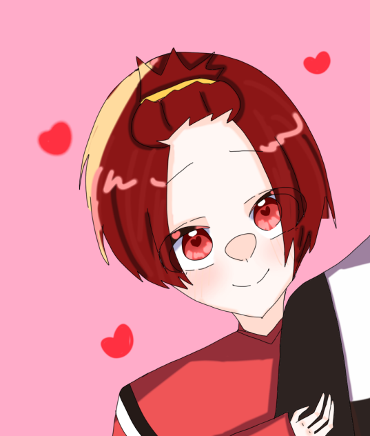 上目遣い
