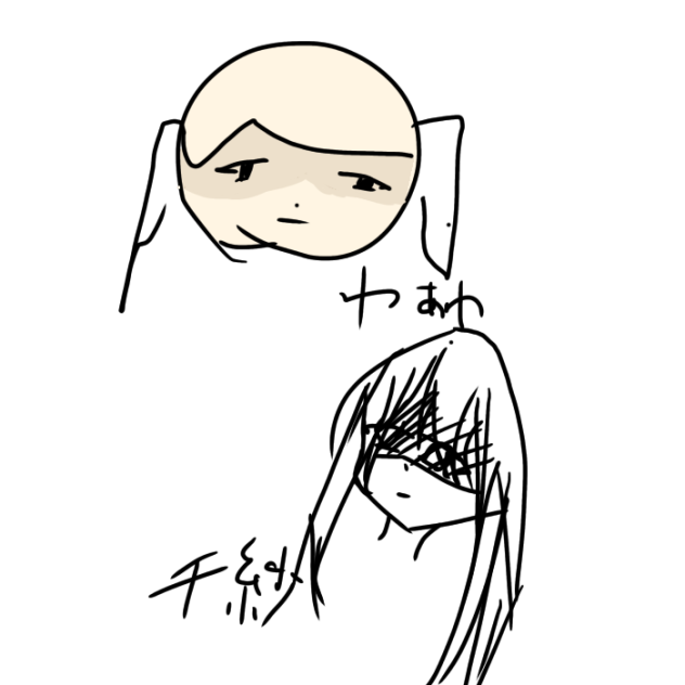 暗い顔