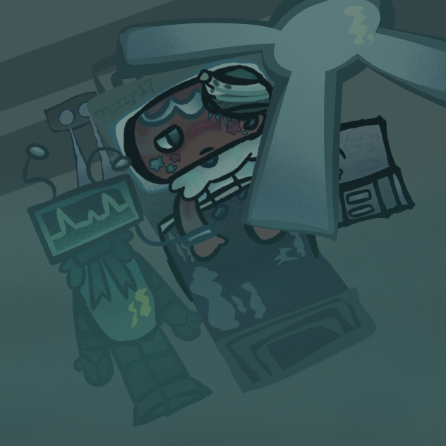 cosmo but hes spray paint'ed