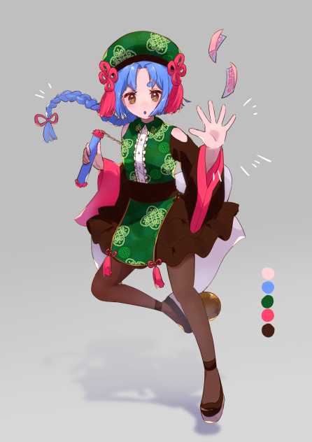 モチーフ貰ってキャラデザ