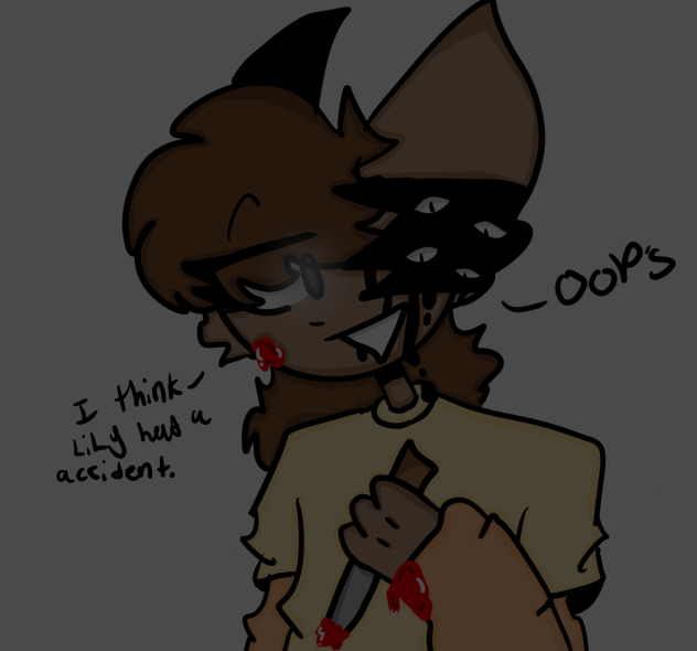 oops I think lily had an accident