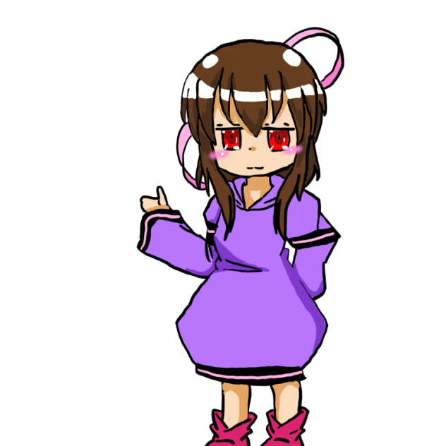 落書き式　立ち絵②