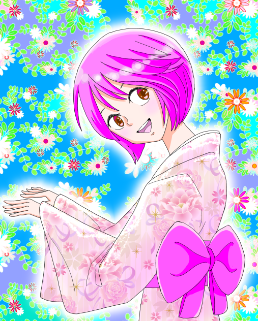 浴衣女子
