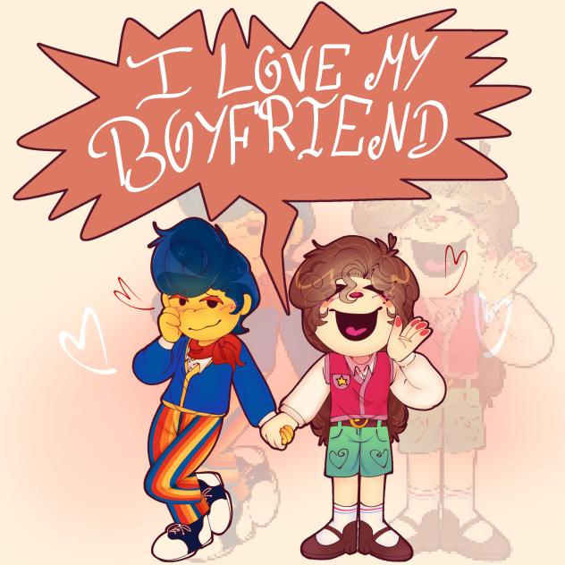 ¡I LOVE MY BOYFRIEND! (oc × canon)