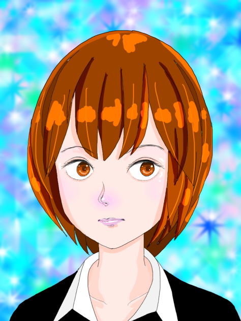 スーツ姿の女子
