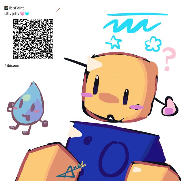 silly jelly brushy - ibisPaint