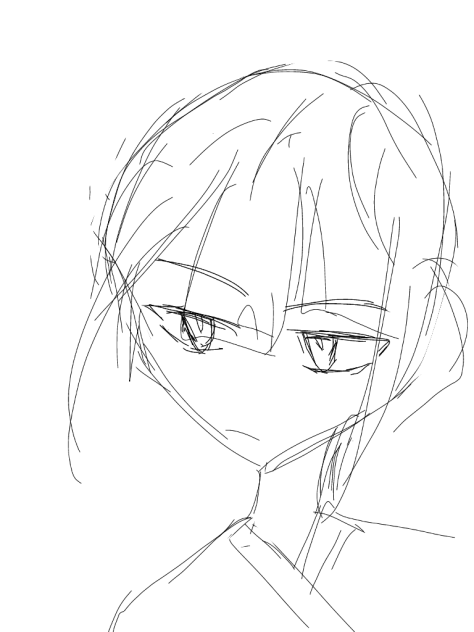 寝起き絵