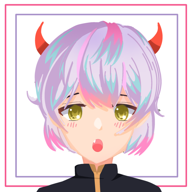 cute demon girl ❤️