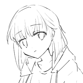 線画ぇ