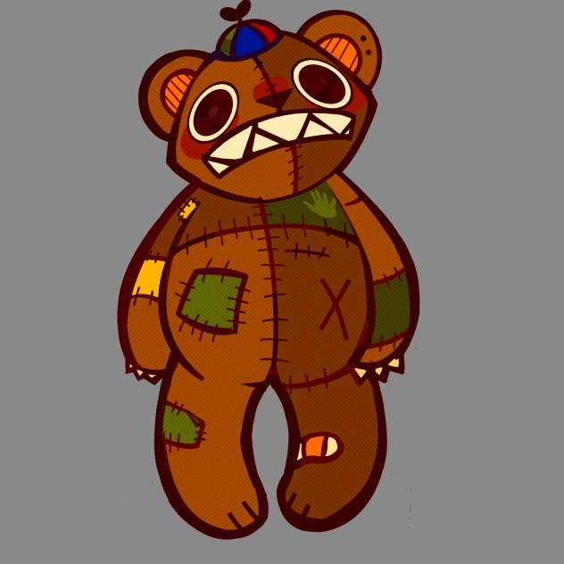 CHOMPER BUT JUST HIS BASE COLORS