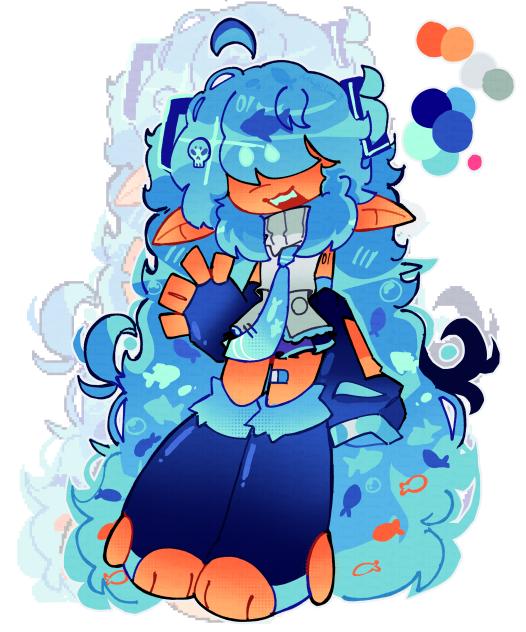 🌊 - Aquatic Luna Miku Concept- 🌊