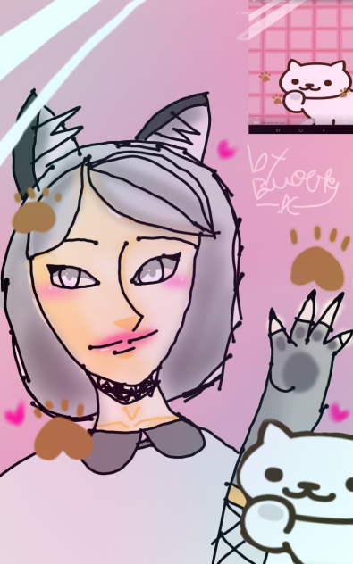 snowball_cat-to-human.(my style)