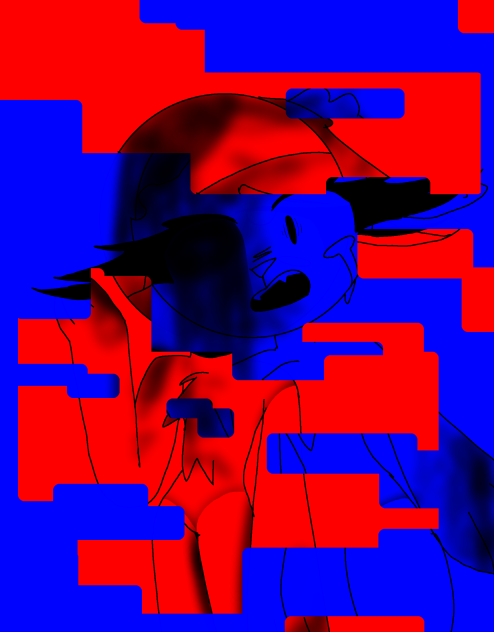 3D glasses art