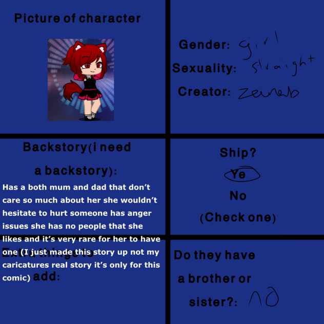For the comic her is name amilia