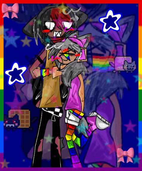 Nyan Cat and Tac Nyan (^0^)