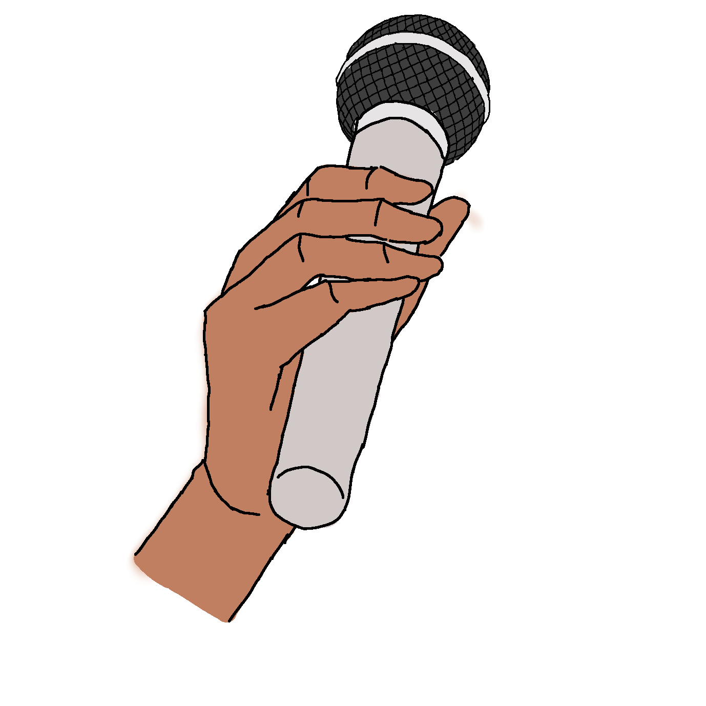 Hand trace ibisPaint