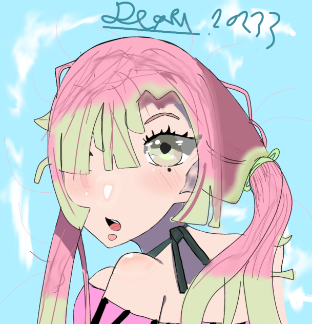mitsuri kanrojji from demon slayer ❤️❤️
