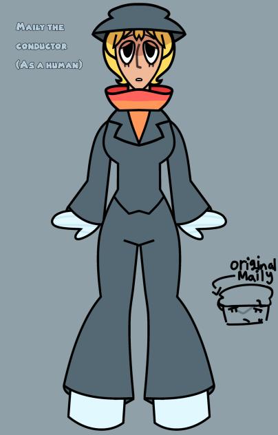 maily as a human!!