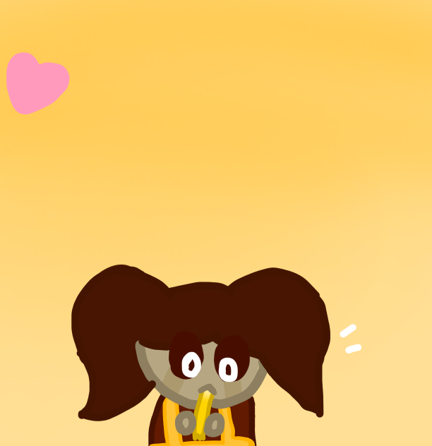 Cassidy eating a otterpop