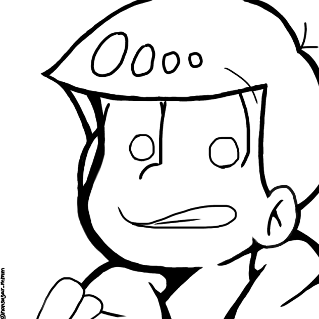 おそ松＊塗り絵