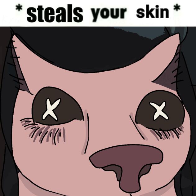 steals your balls cat meme Cynessa redid