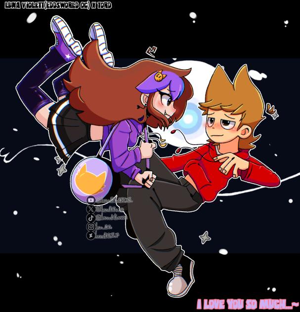 Luna Violett x Tord 💕(Ramona and Scott)