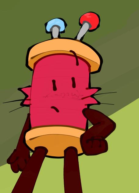 drawing a random Objectified character - ibisPaint
