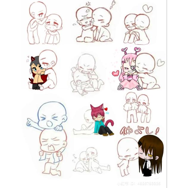 chibi bases collab - ibisPaint