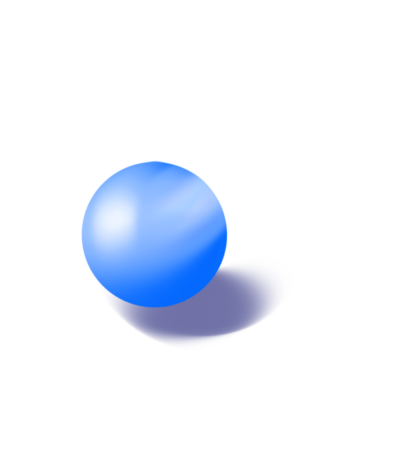 Blue ball