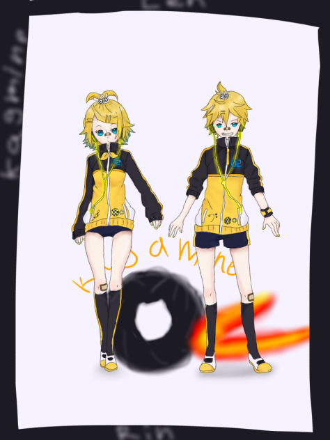 鏡音リンLEN kagamine rin len2