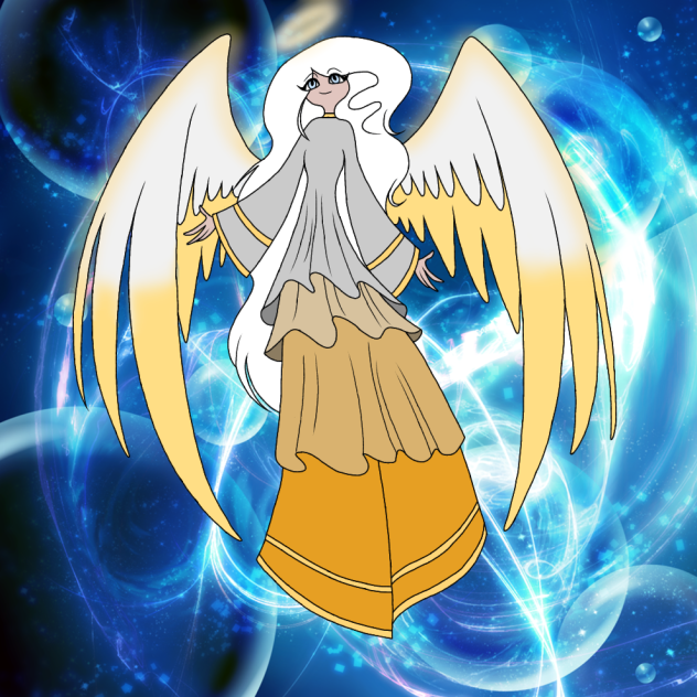 IceHeart as a Hazbin Hotel angel