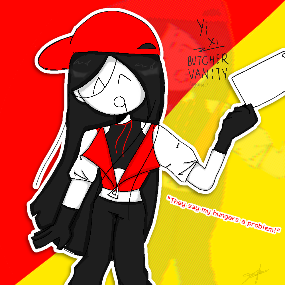 YI XI BUTCHER VANITY - ibisPaint