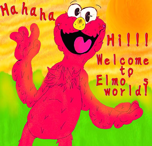 Cartoon Elmo