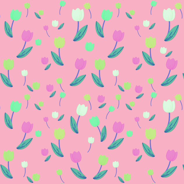 IBM2709 Cloth pattern bright