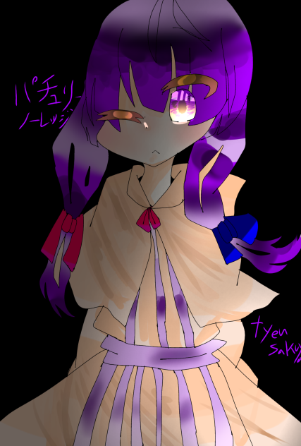 パチュリー完成しましたリクエストありがとうございます！