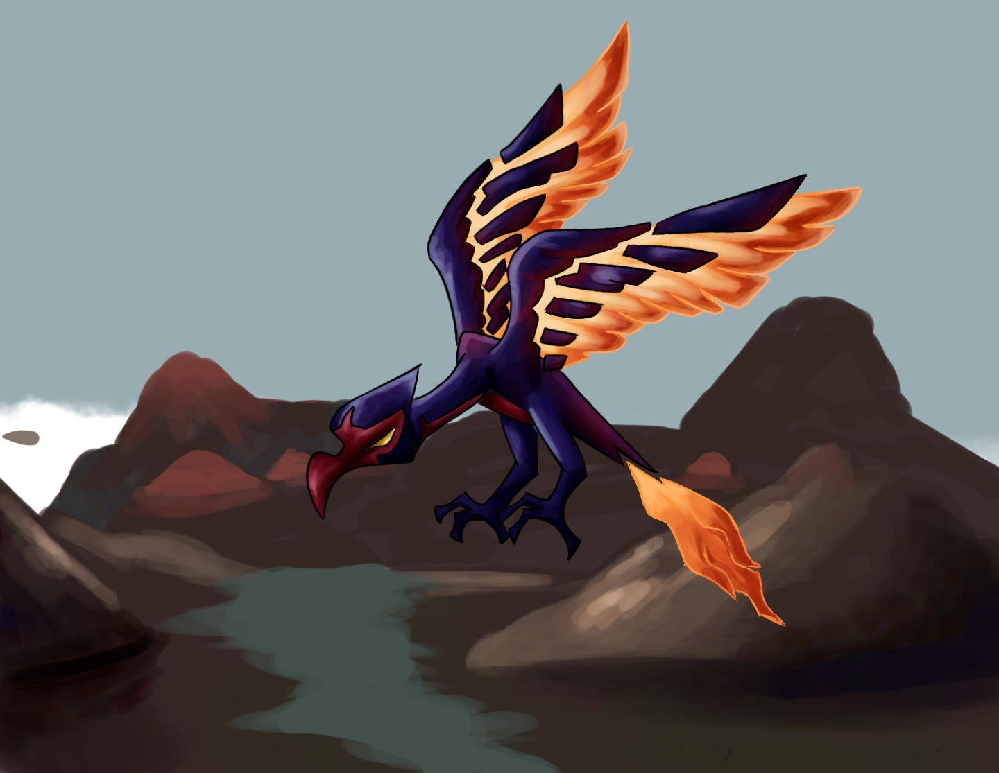 Phoenix WIP - ibisPaint