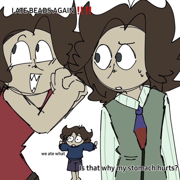 rough color sheet for my persona