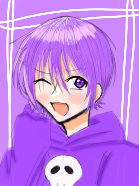 塗りました。