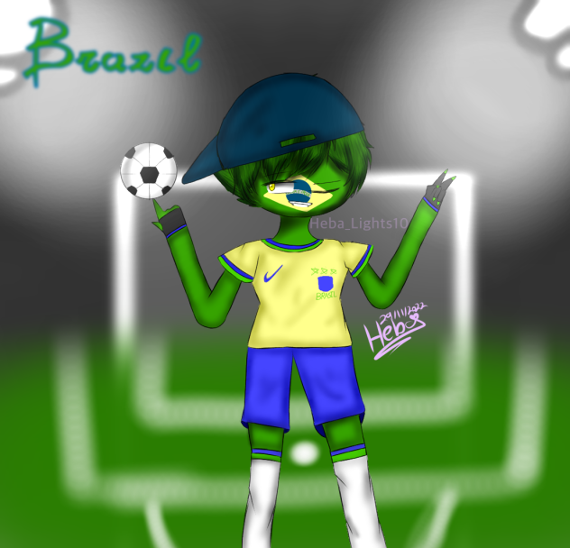 Brazil countryhumans