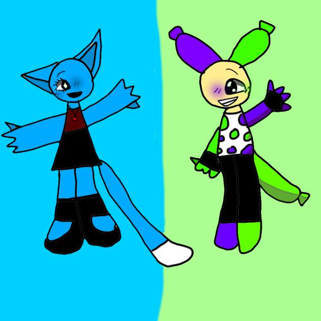 my oc meets looey