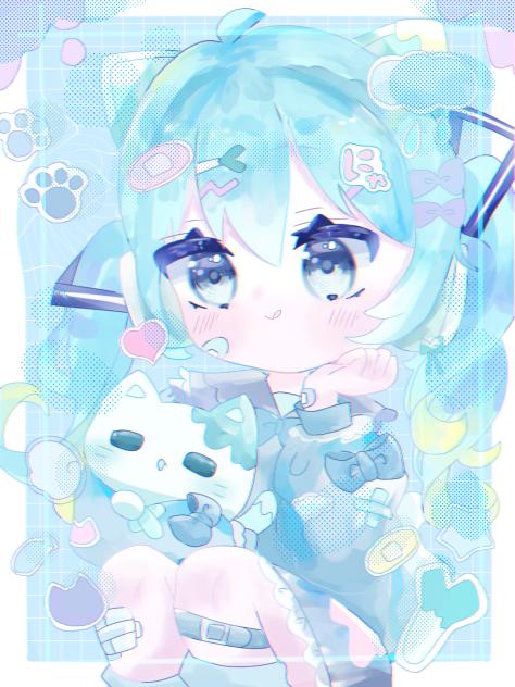 ねこみく🩵