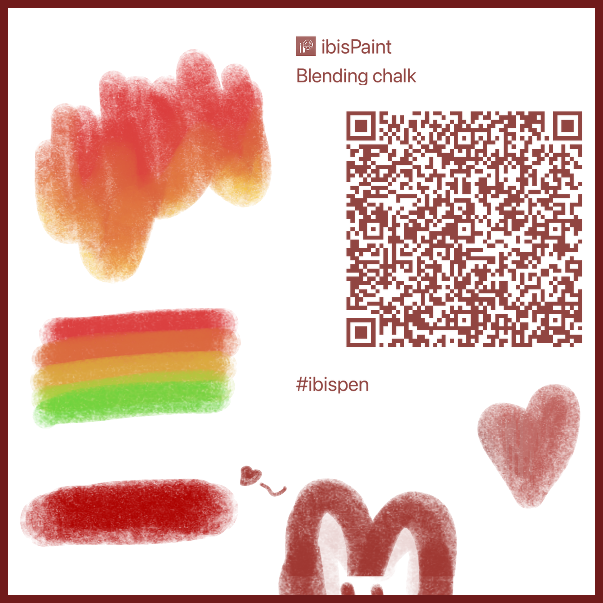 Blending chalk 🥜 ibisPaint