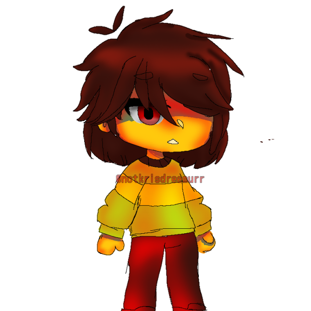 Kris Dreemurr But Gacha Club Ibispaint