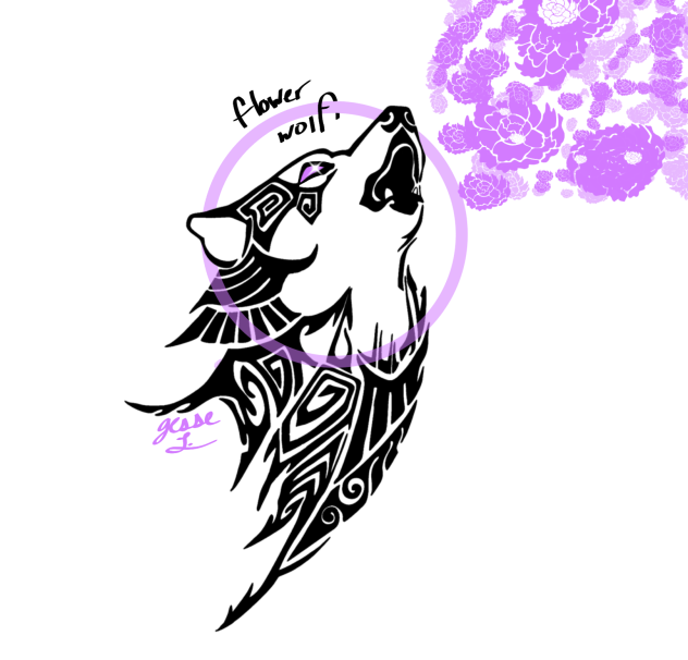 flower wolf (Wolf Series; Headin #1)