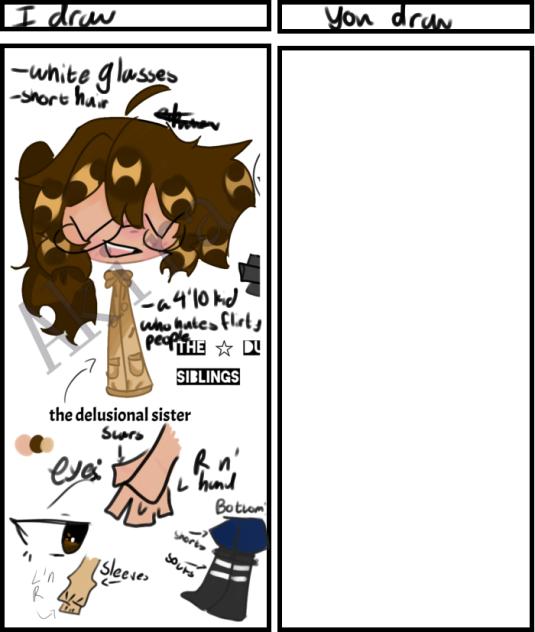 I draw you draw! with me irl