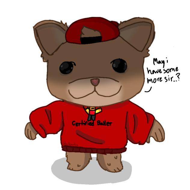 HAMSTAAAAHHH!!!! TW silly drawing