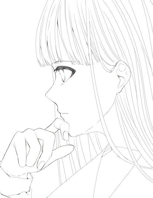 −疑惑−　線画