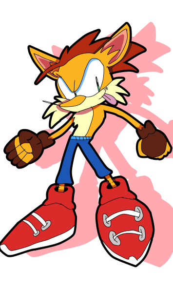 Crash bandicoot sonic style