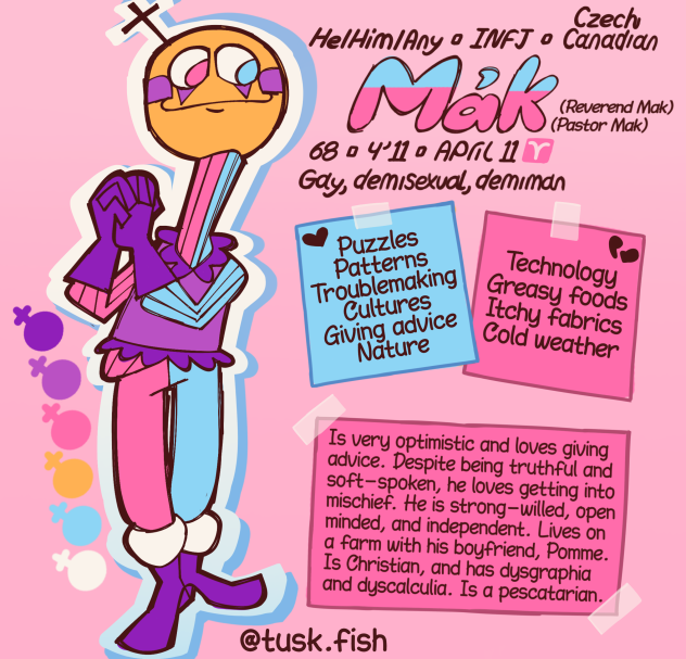 🧡Mák's OC Sheet